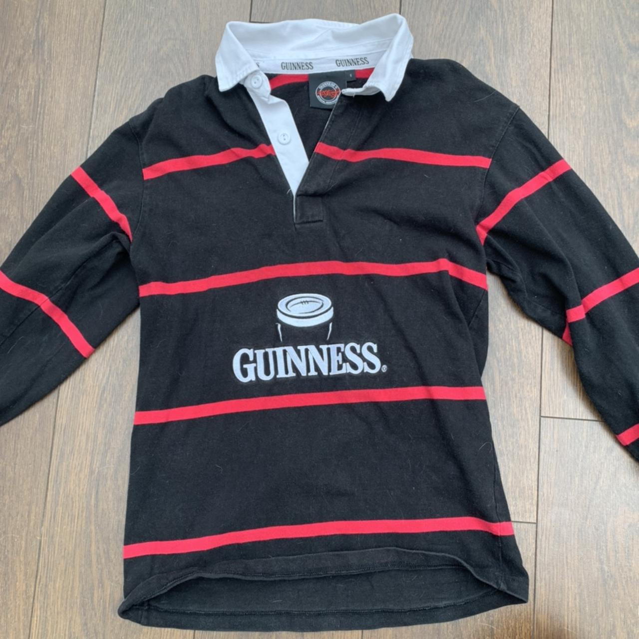 vintage guinness rugby shirt