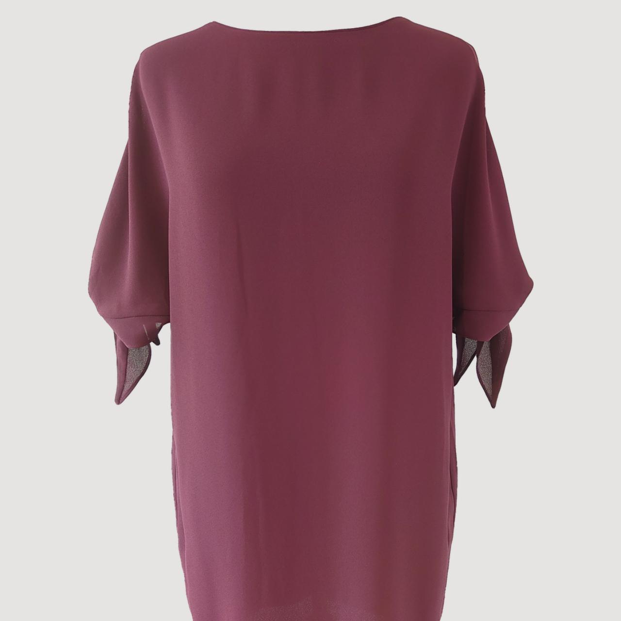 reiss burgundy tie