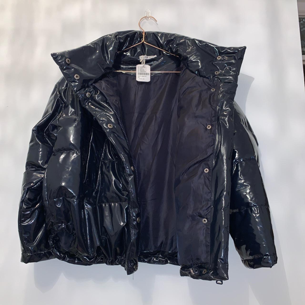 selling this gorgeous vinyl puffer jacket from Urban... - Depop