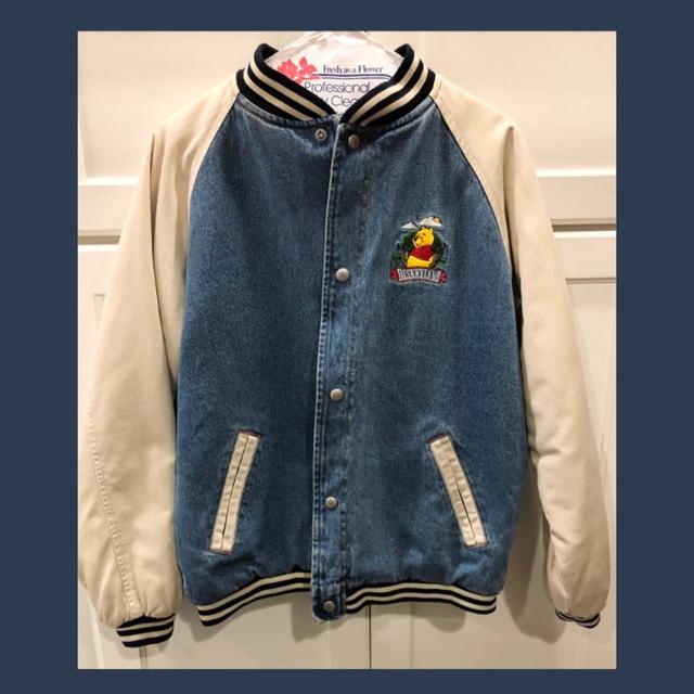 Winnie the pooh outlet jean varsity jacket