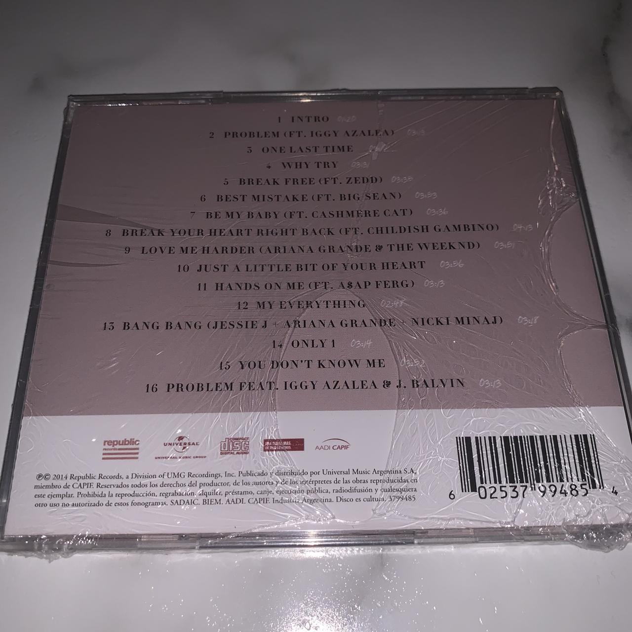 Ariana Grande ~ My Everything cd everything in good - Depop