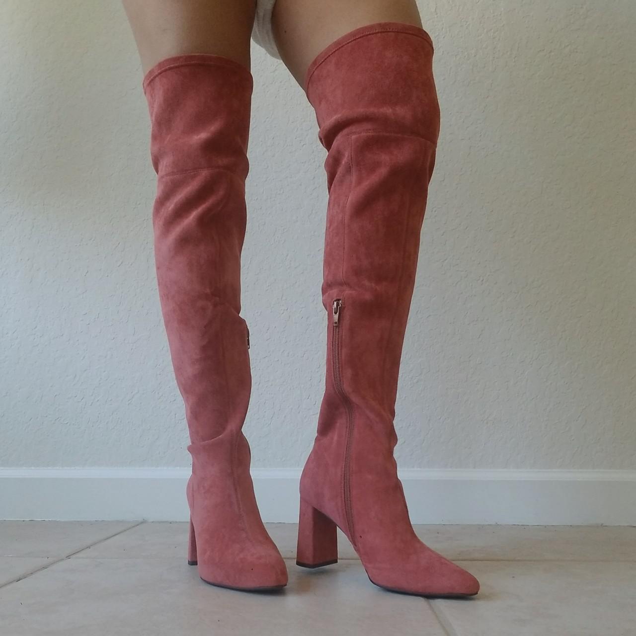 Jeffrey campbell hot sale pink boots