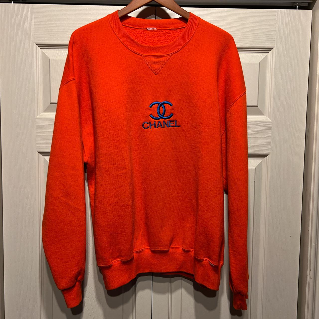 chanel embroidered jumper