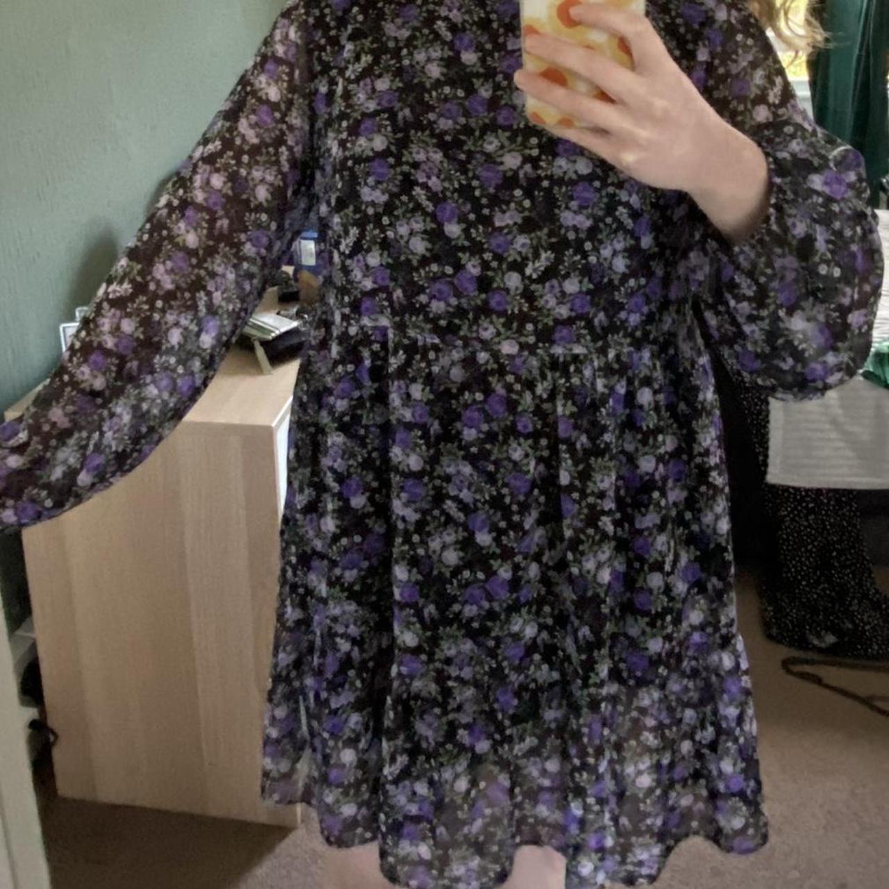 h&m floaty dress