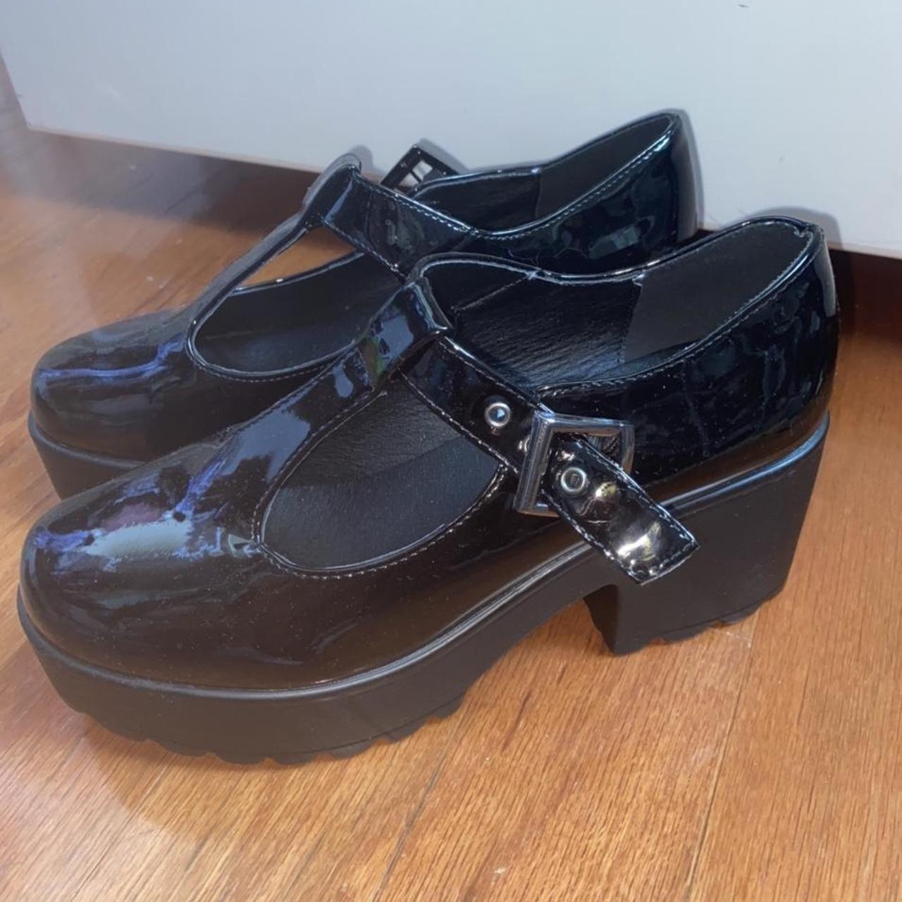 Black healed Mary Janes🖤 so cute and in perfect... - Depop