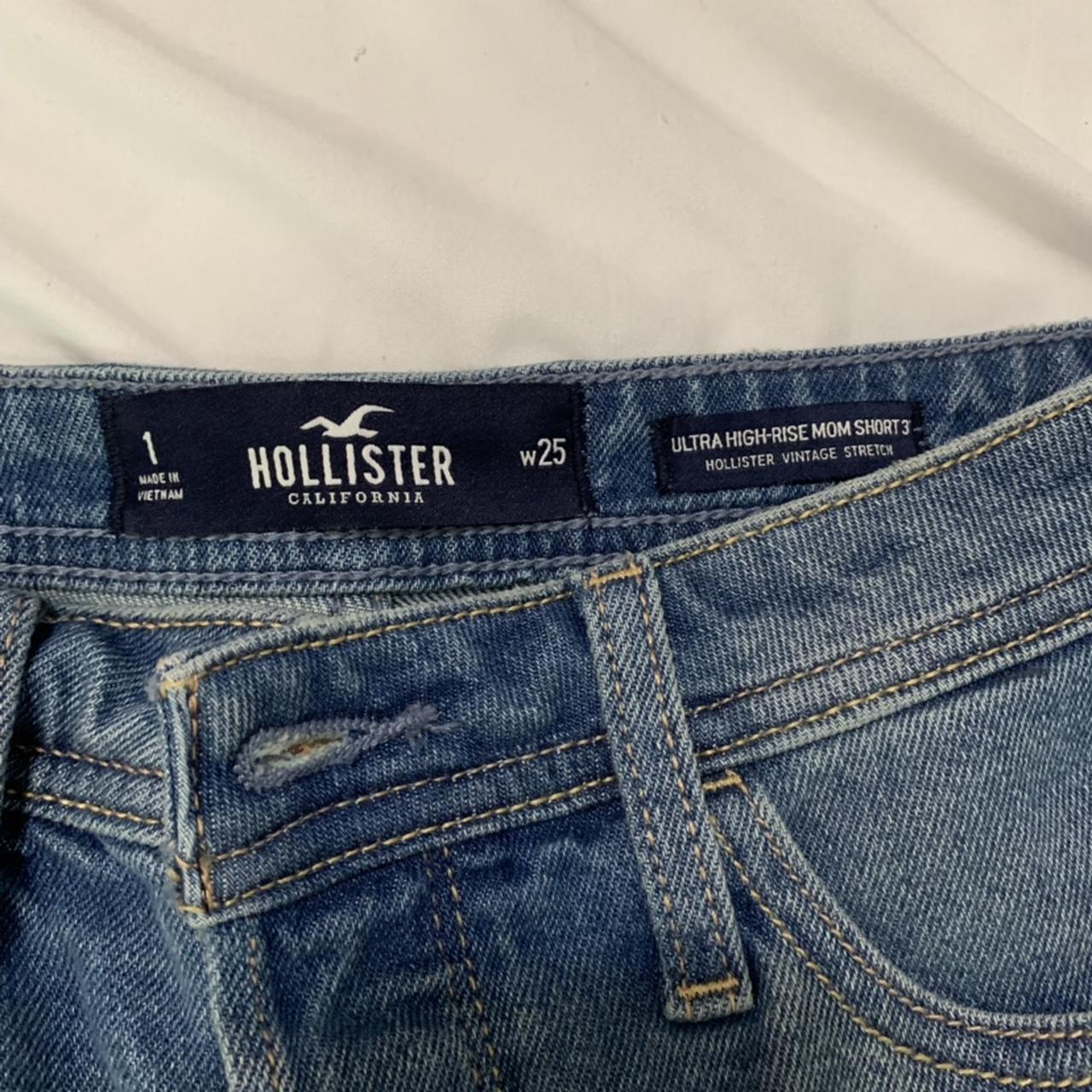 hollister low rise super skinny jeans in size Depop - Main Image