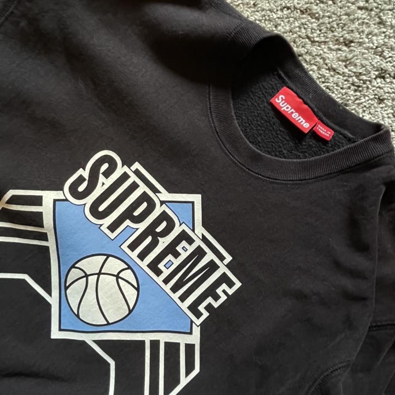 Supreme Patrick Ewing Crewneck1 Supreme OG Patrick Ewing Basketball Crewneck | Depop