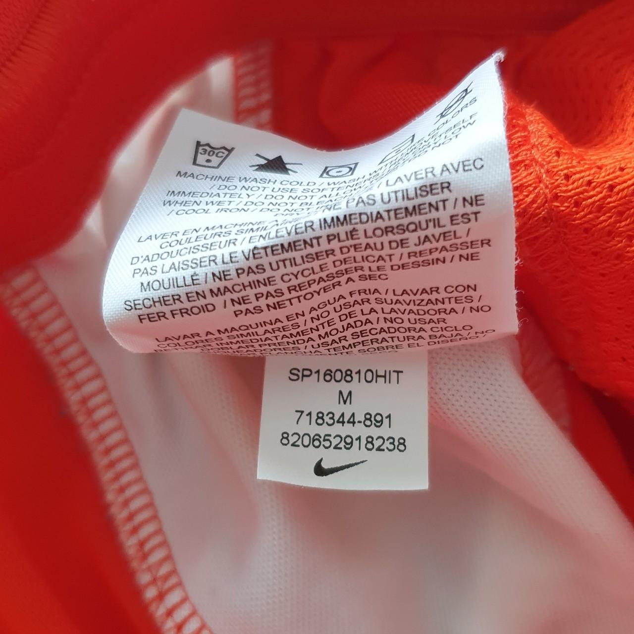 Nike Men's Orange and White Shorts (4)