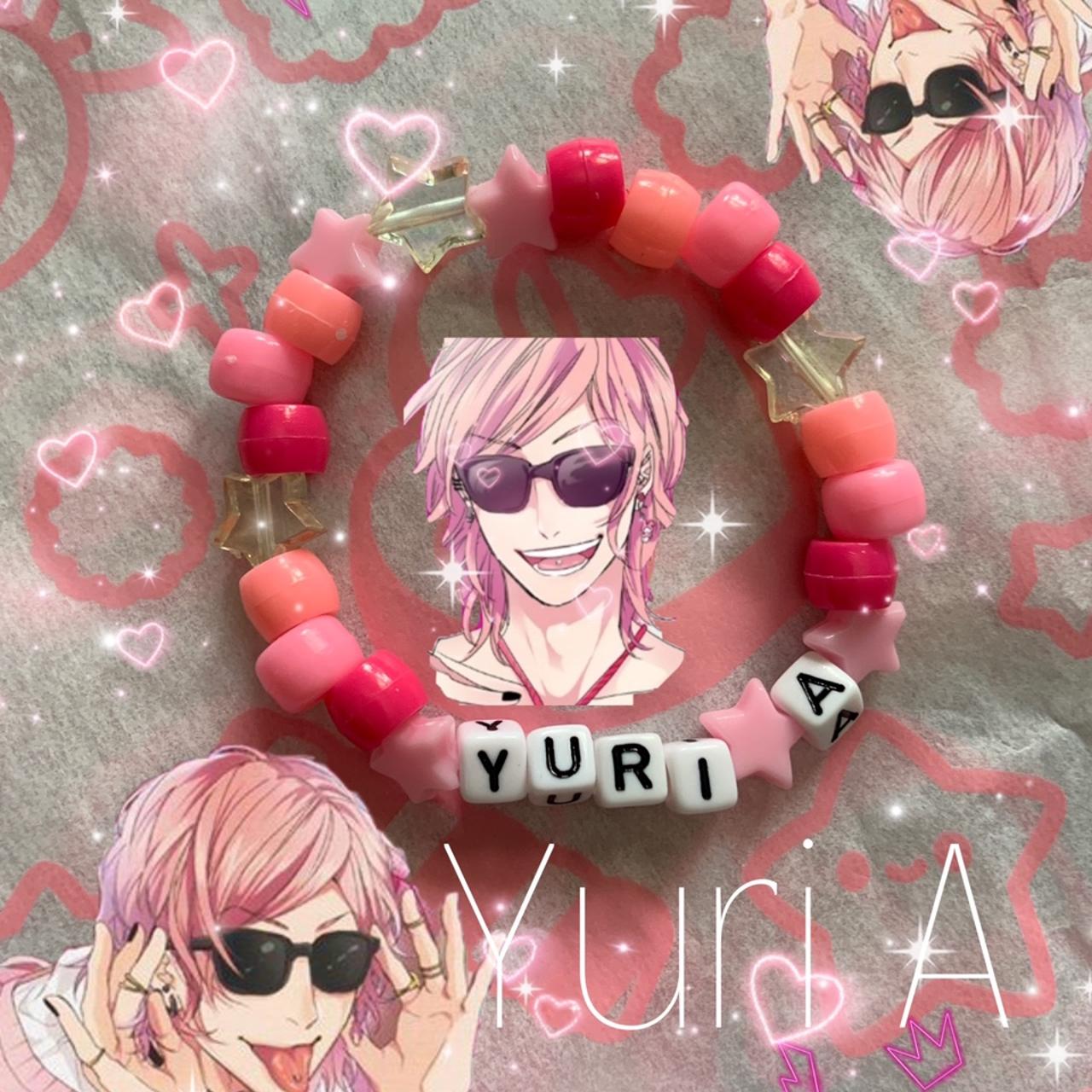 ✨Yuri Ayato / Yarichin B Club Kandi Bracelet!✨ 💕All... - Depop