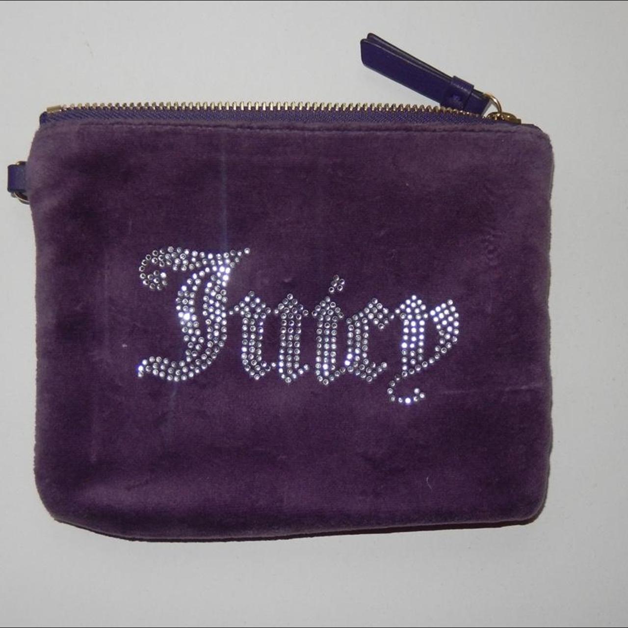 Juicy Couture Purse Bag Large Gray Black Velour Velvet Sequins - Juicy  Couture bag - | Fash Brands