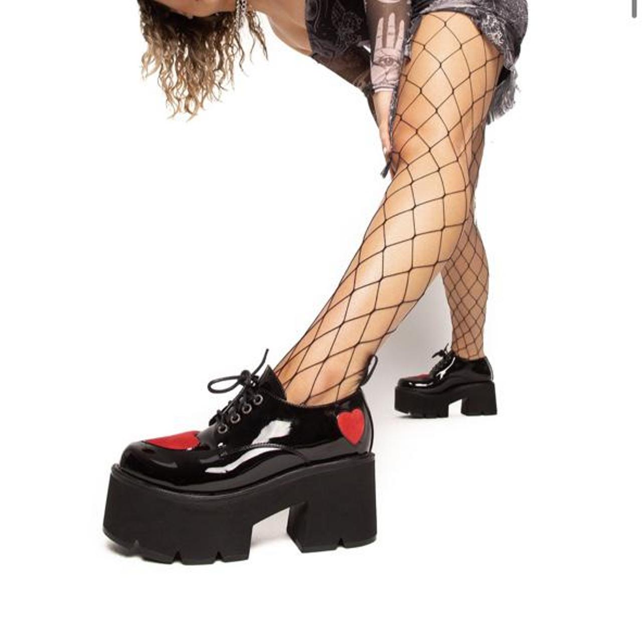 lamoda candlelight heart oxford shoes