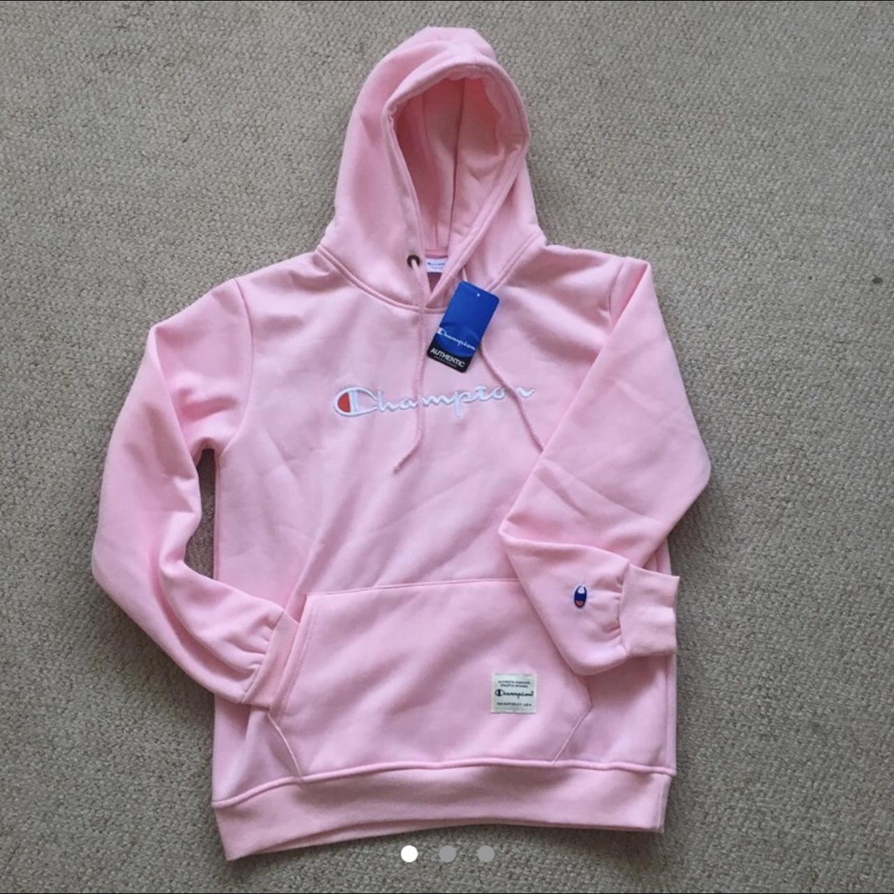 light pink champion sweatshirt mens