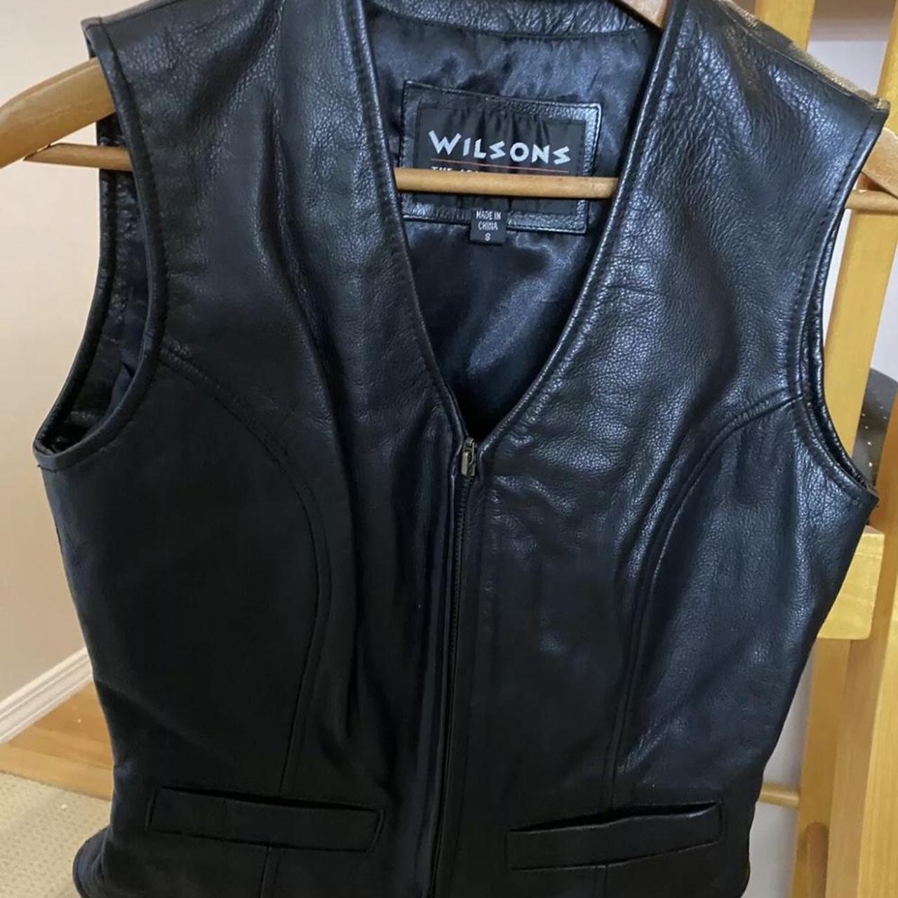 wilson leather vests