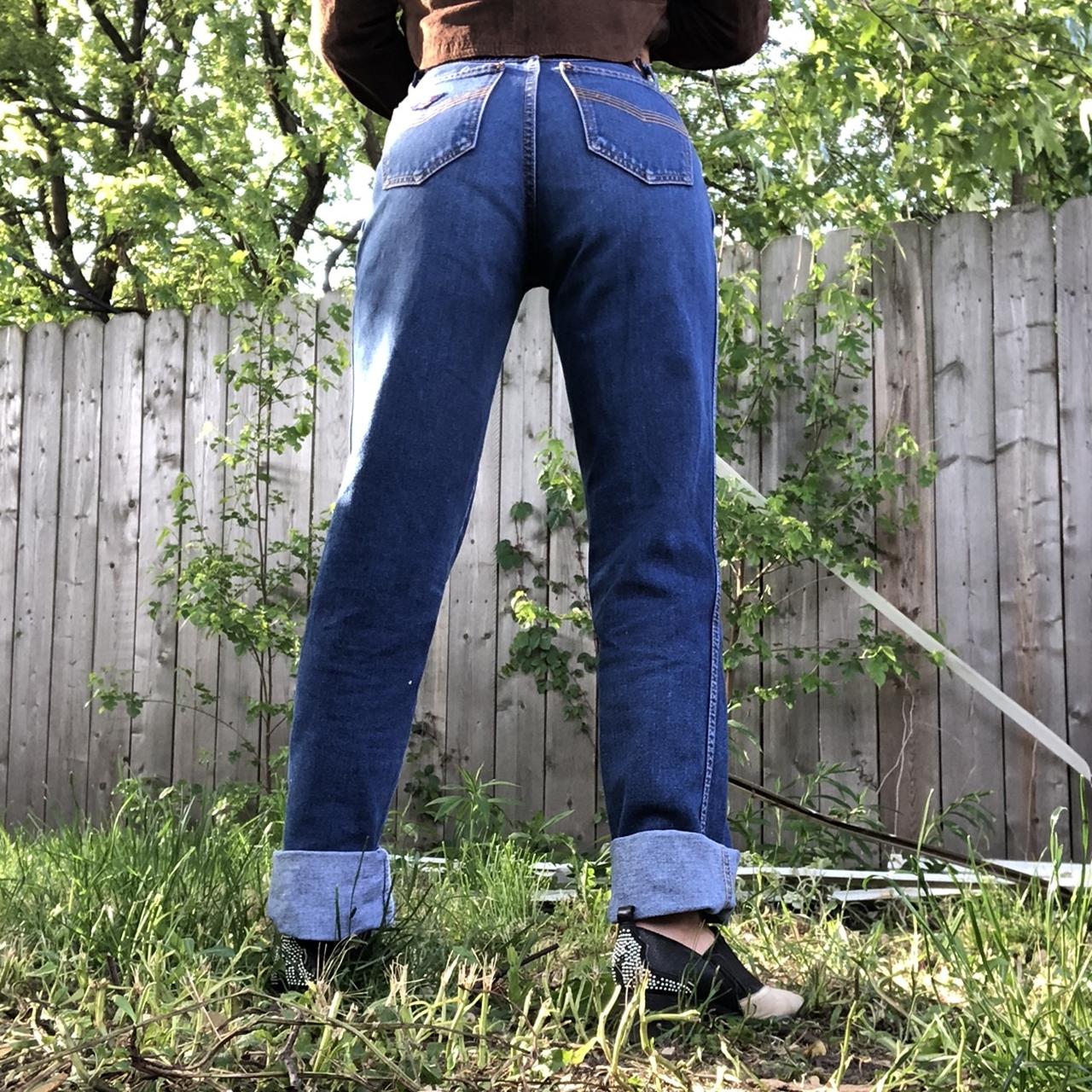 Vtg 70s Britannia Denim Jeans. Scovill brass zipper....