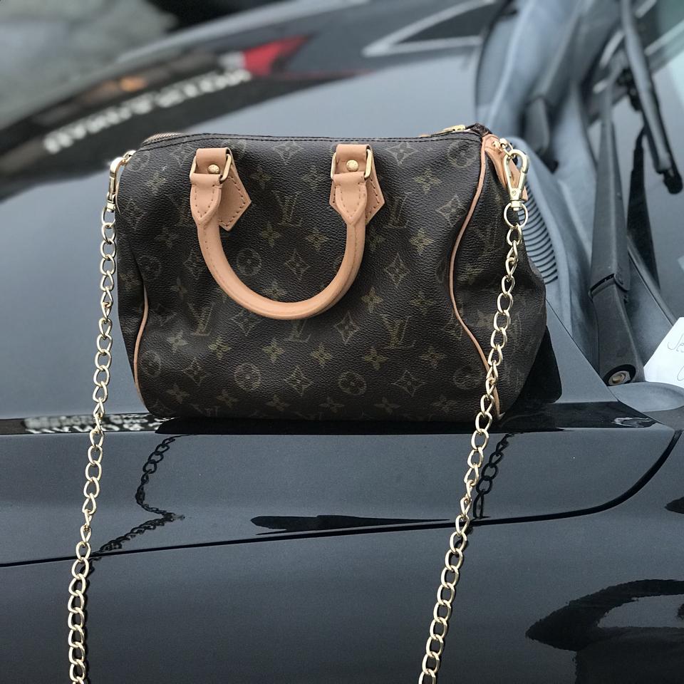 I bought a vintage LV speedy 25 and turned it into a crossbody. No regrets.  🥰 : r/handbags