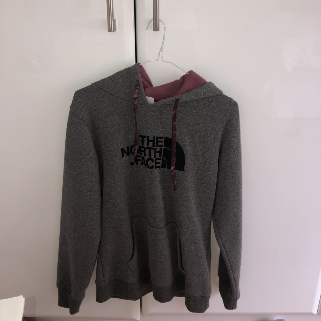 THE NORTH FACE grey north face hoodie Worn once... - Depop