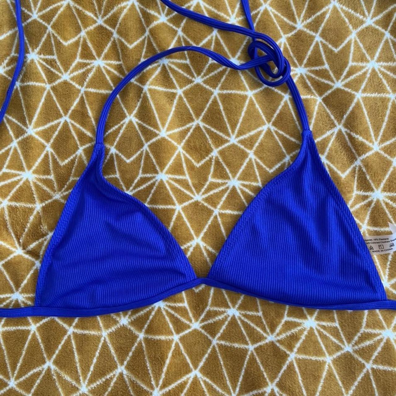 Women's Blue Bikinisandtankinisets Depop