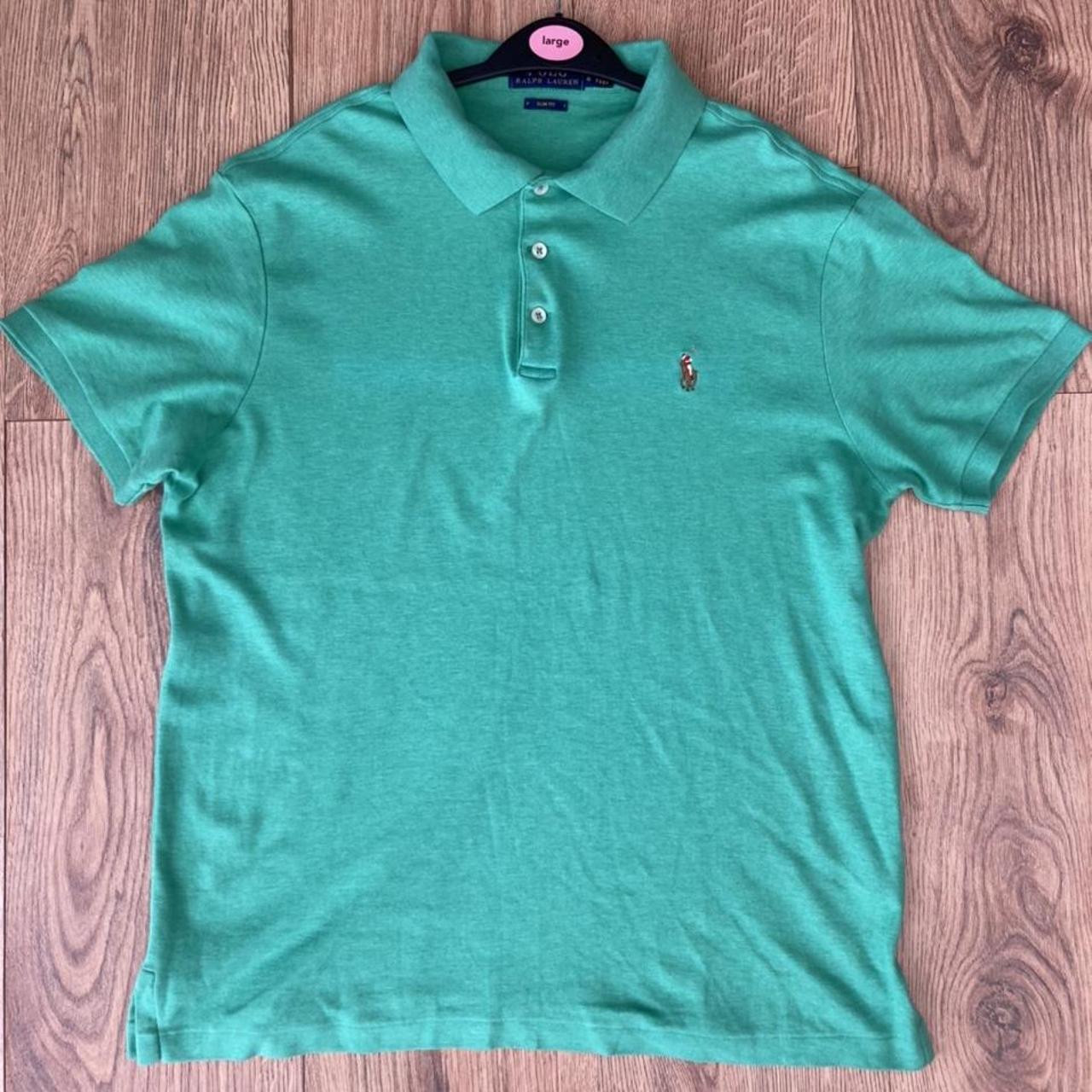 Polo Ralph Lauren Men's Green Polo-shirts | Depop