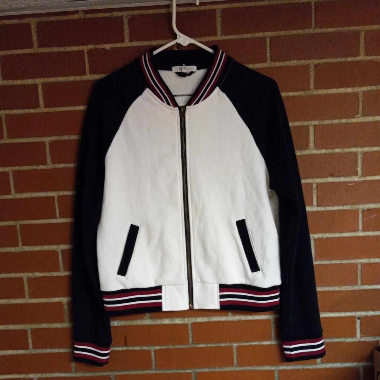 aeropostale varsity bomber jacket