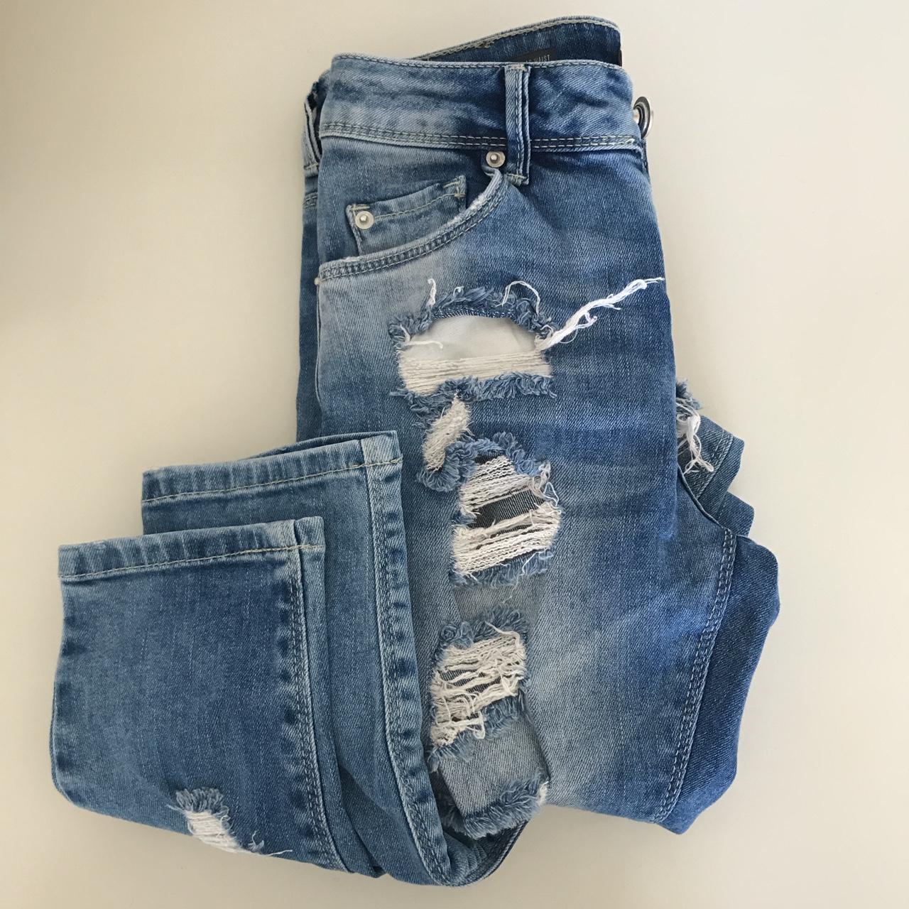 Jeans bershka taglia 32 eur - Depop