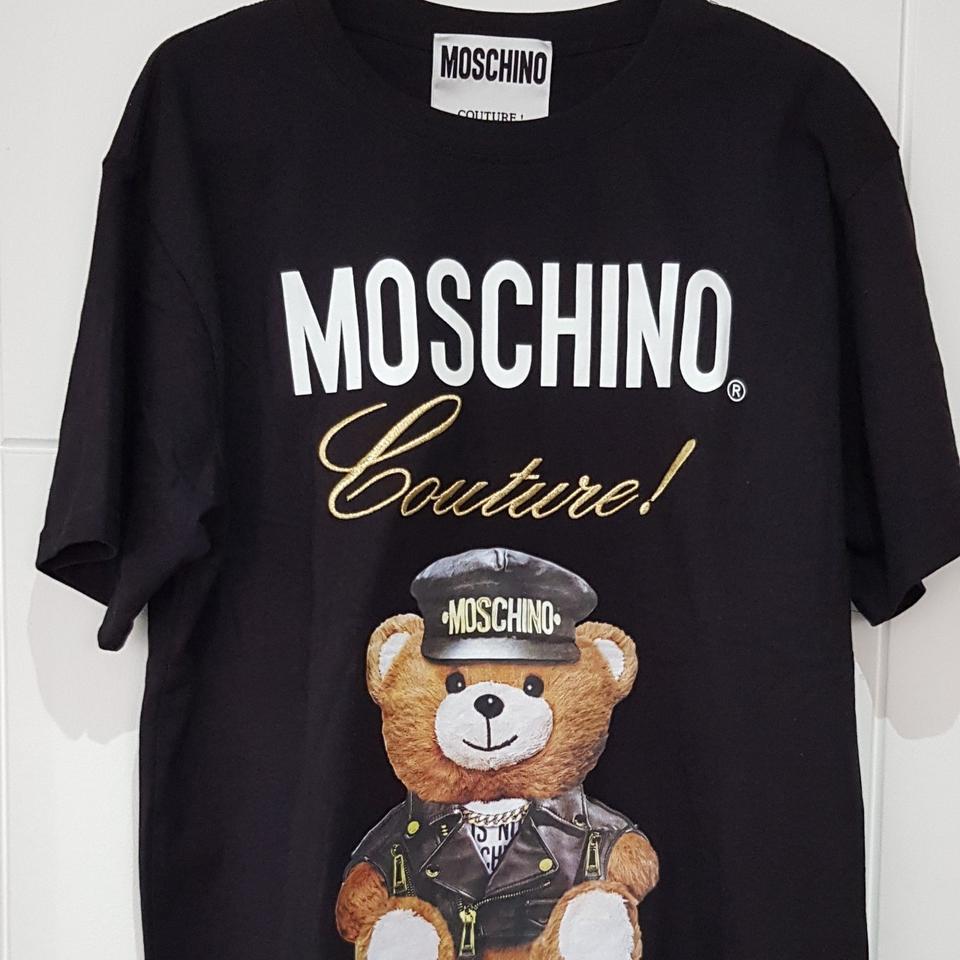 moschino couture bear t shirt