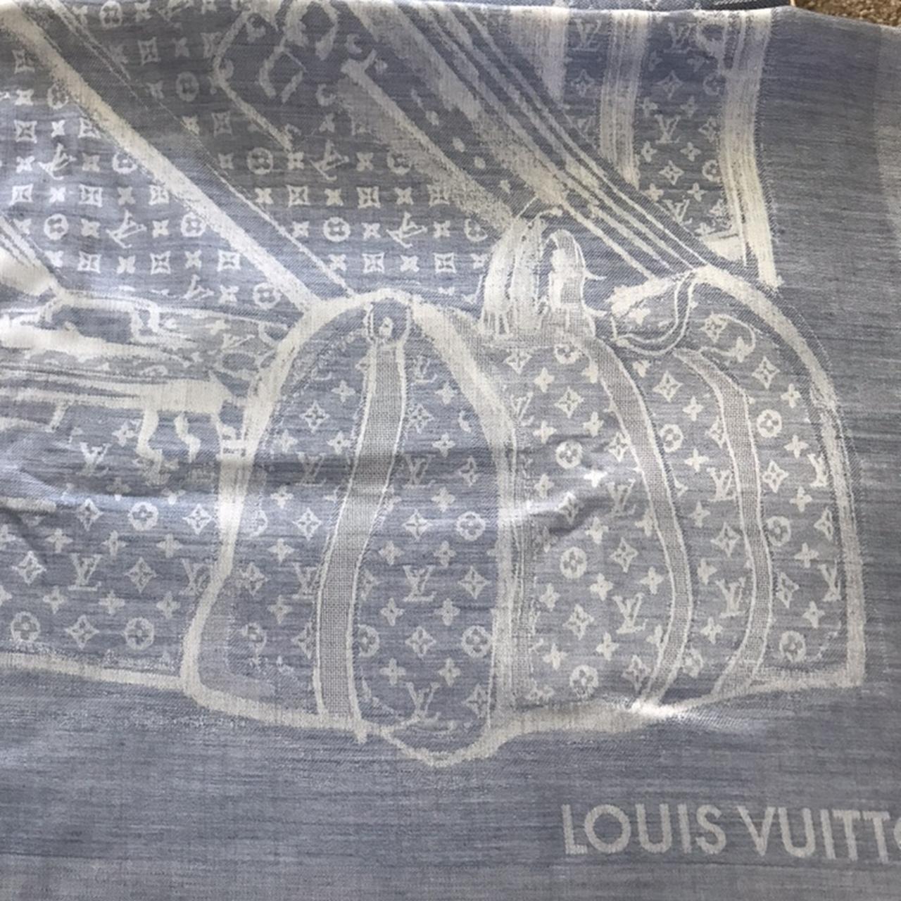 louis vuitton shawl wrap