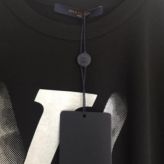 Louis Vuitton, #38658 Black White For Men Xxl Peace & Love Tee Shirt