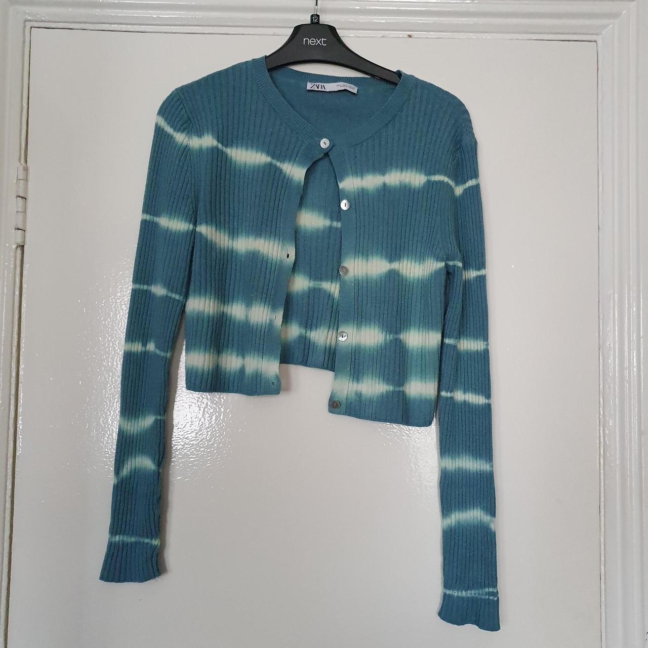 zara tie dye cardigan