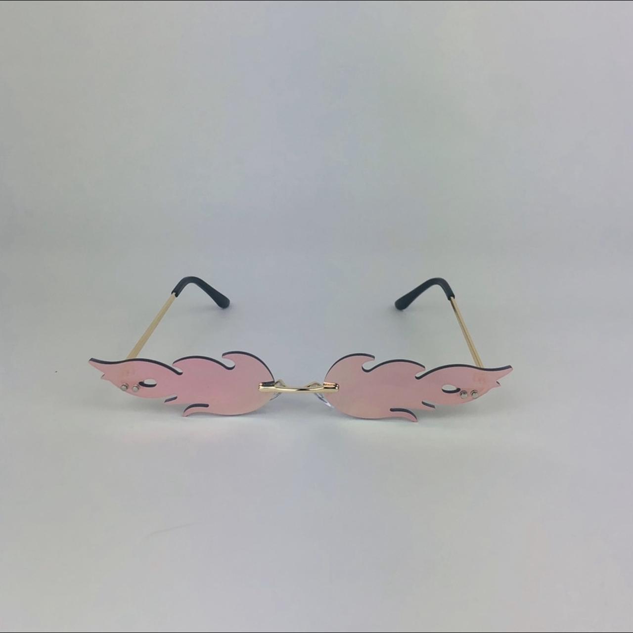 pink fire glasses