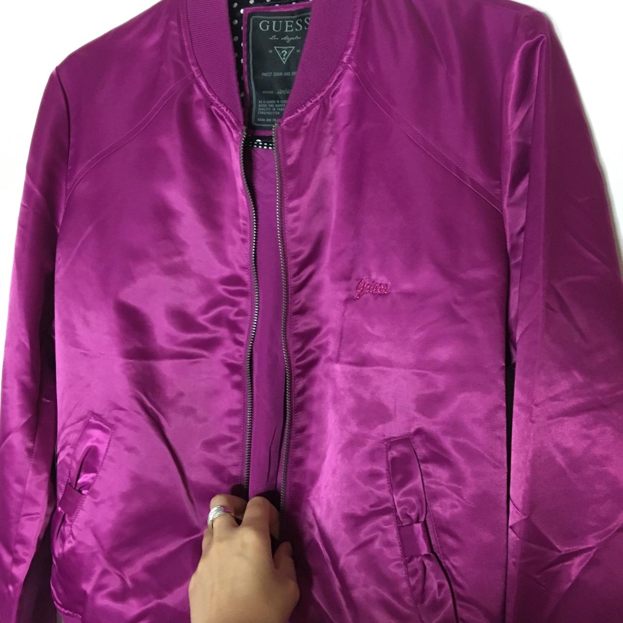 Guess sales purple jacket