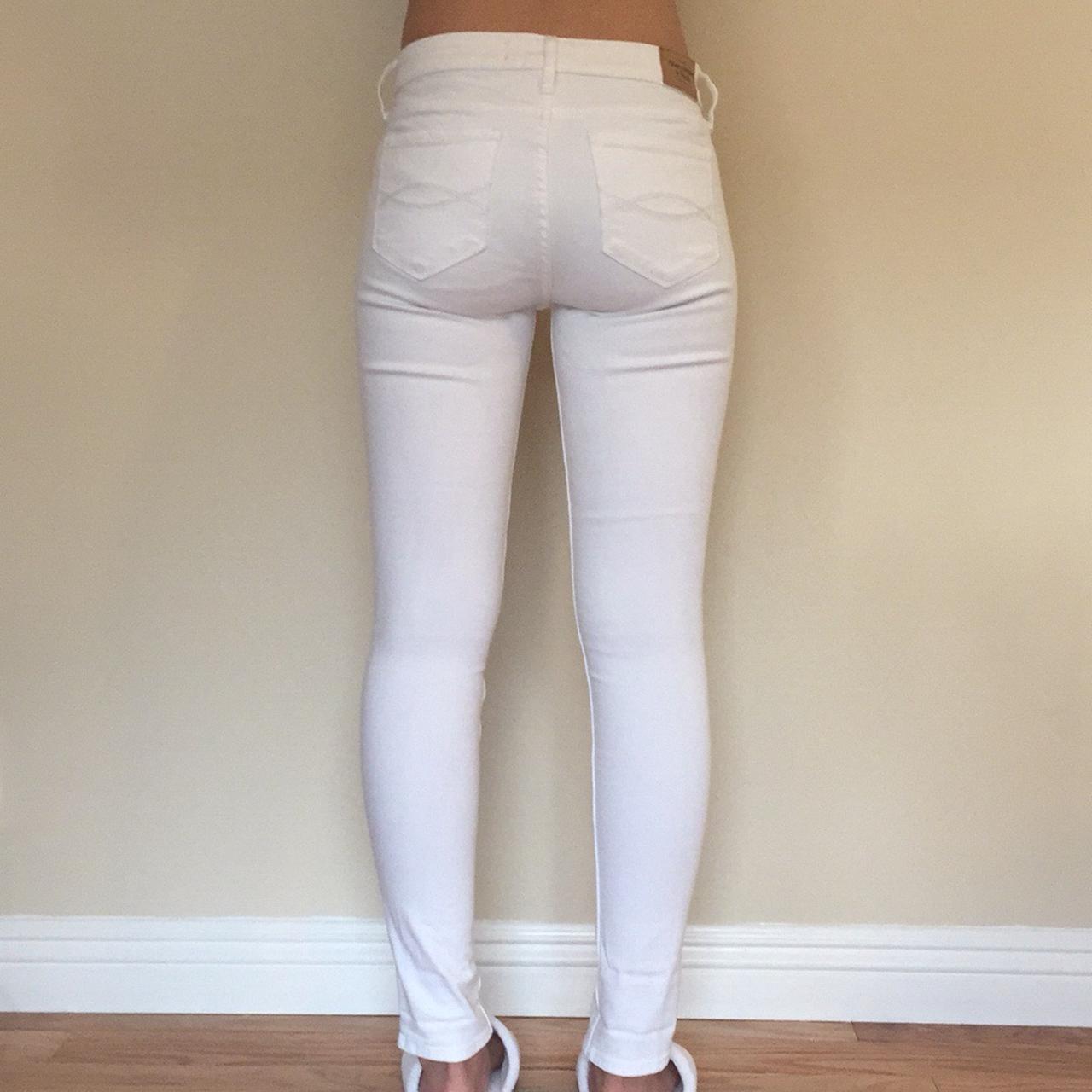 Abercrombie on sale white jeans