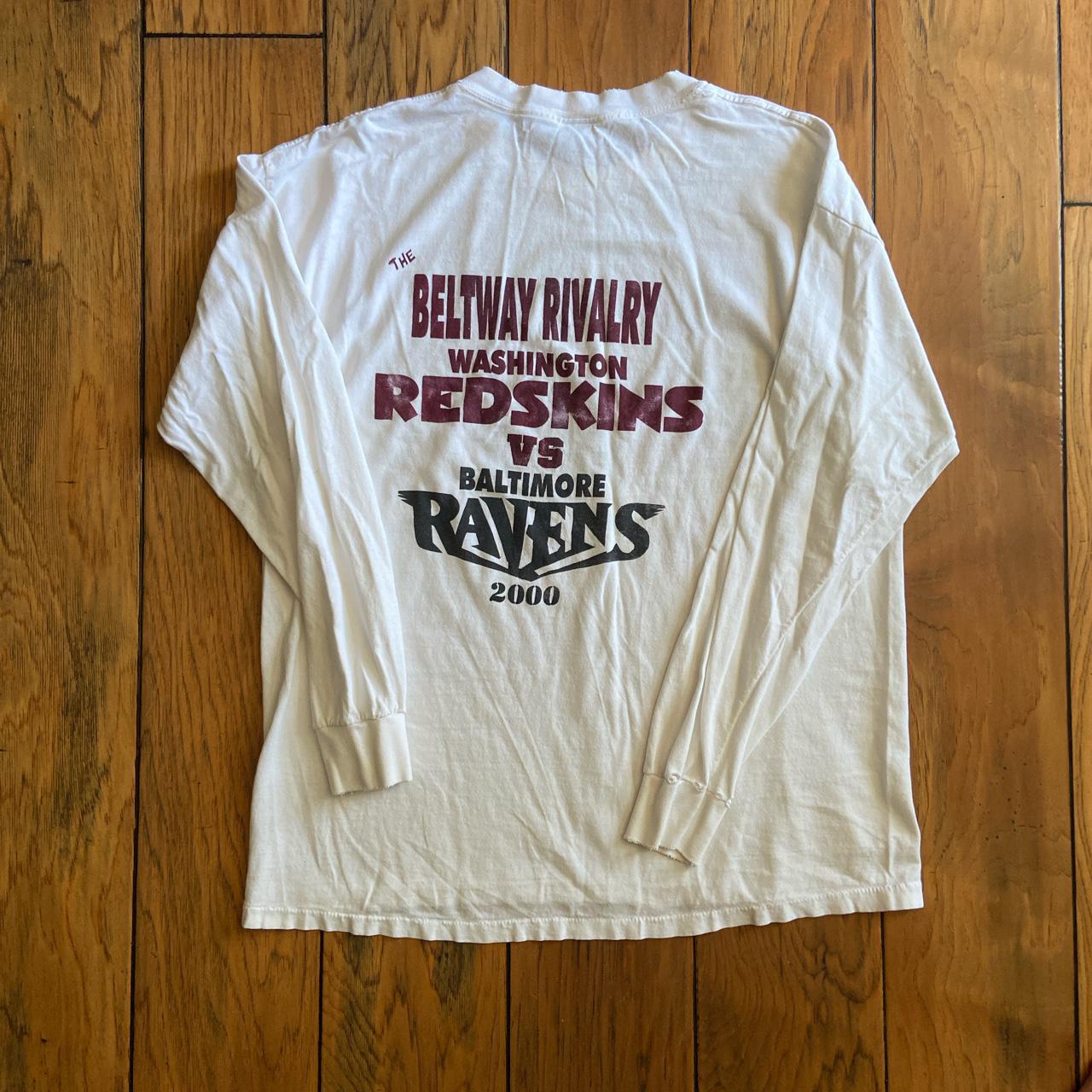 2000s Baltimore Ravens Vs Washington Red Skins... Depop