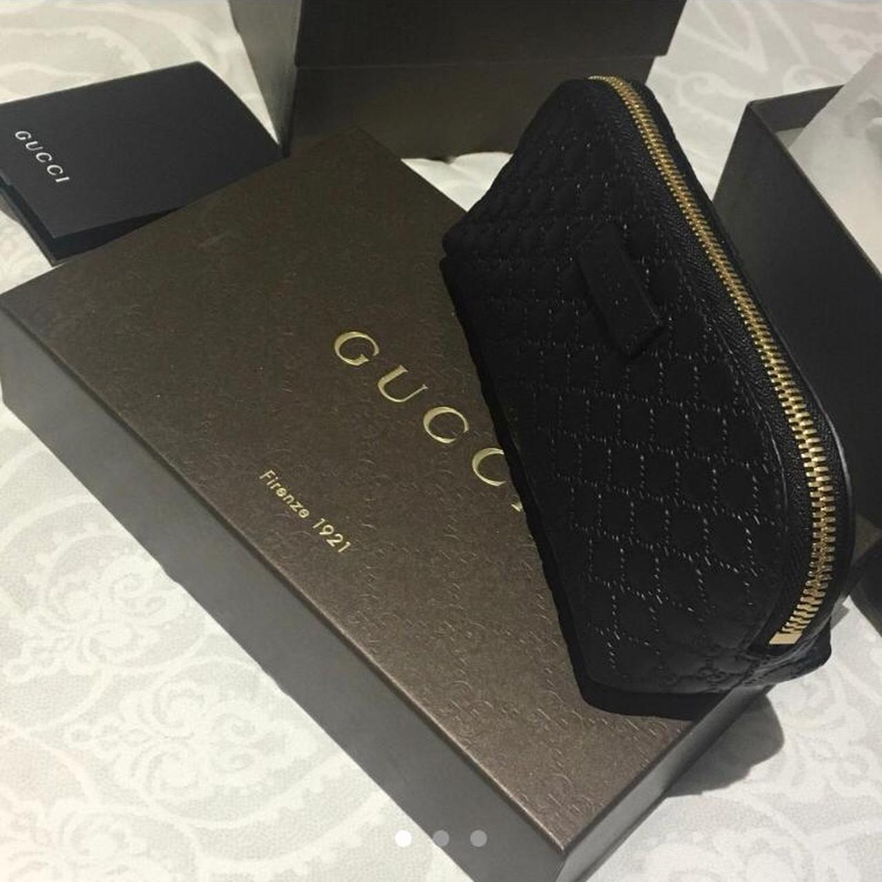 Gucci on sale cosmetics bag