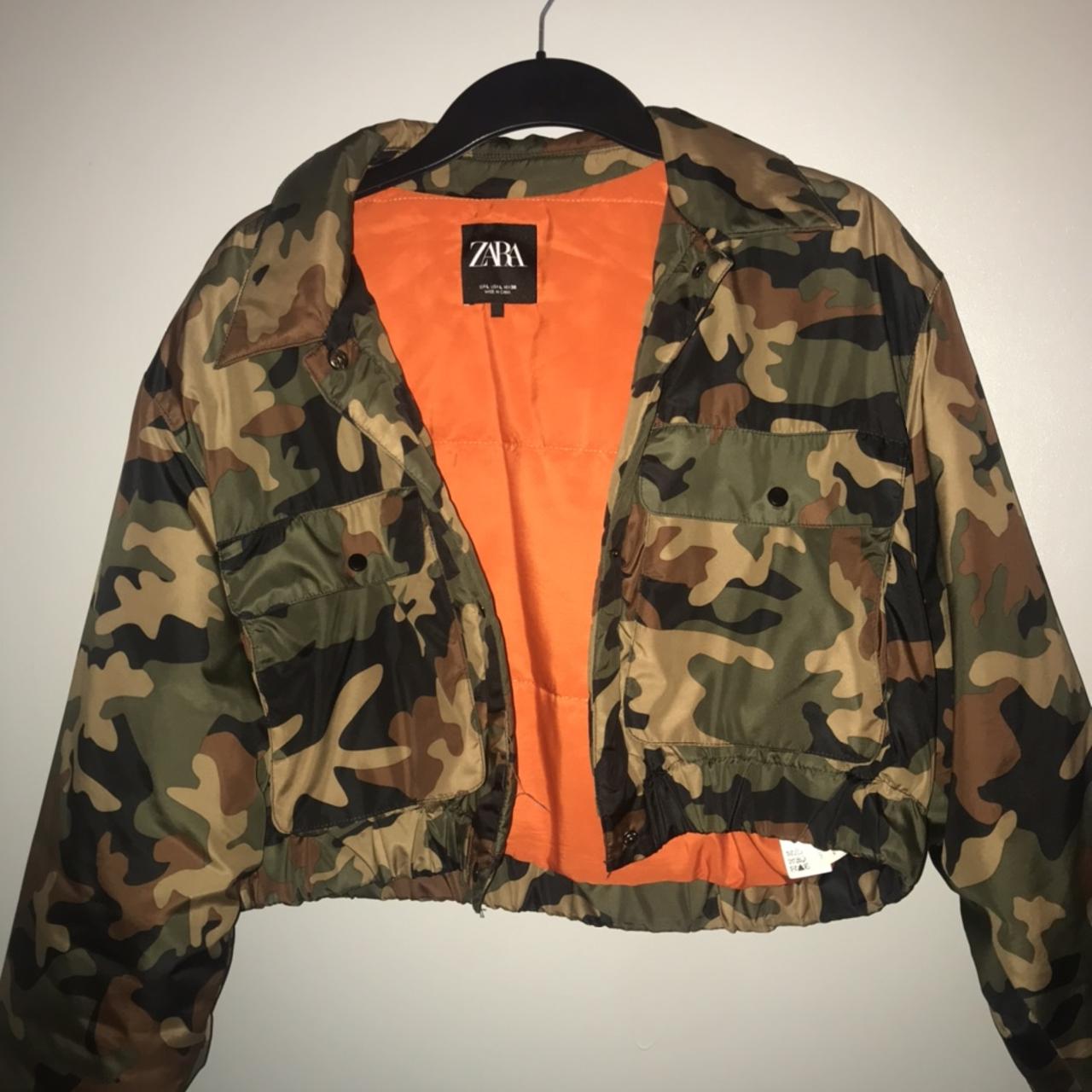 zara army fatigue jacket