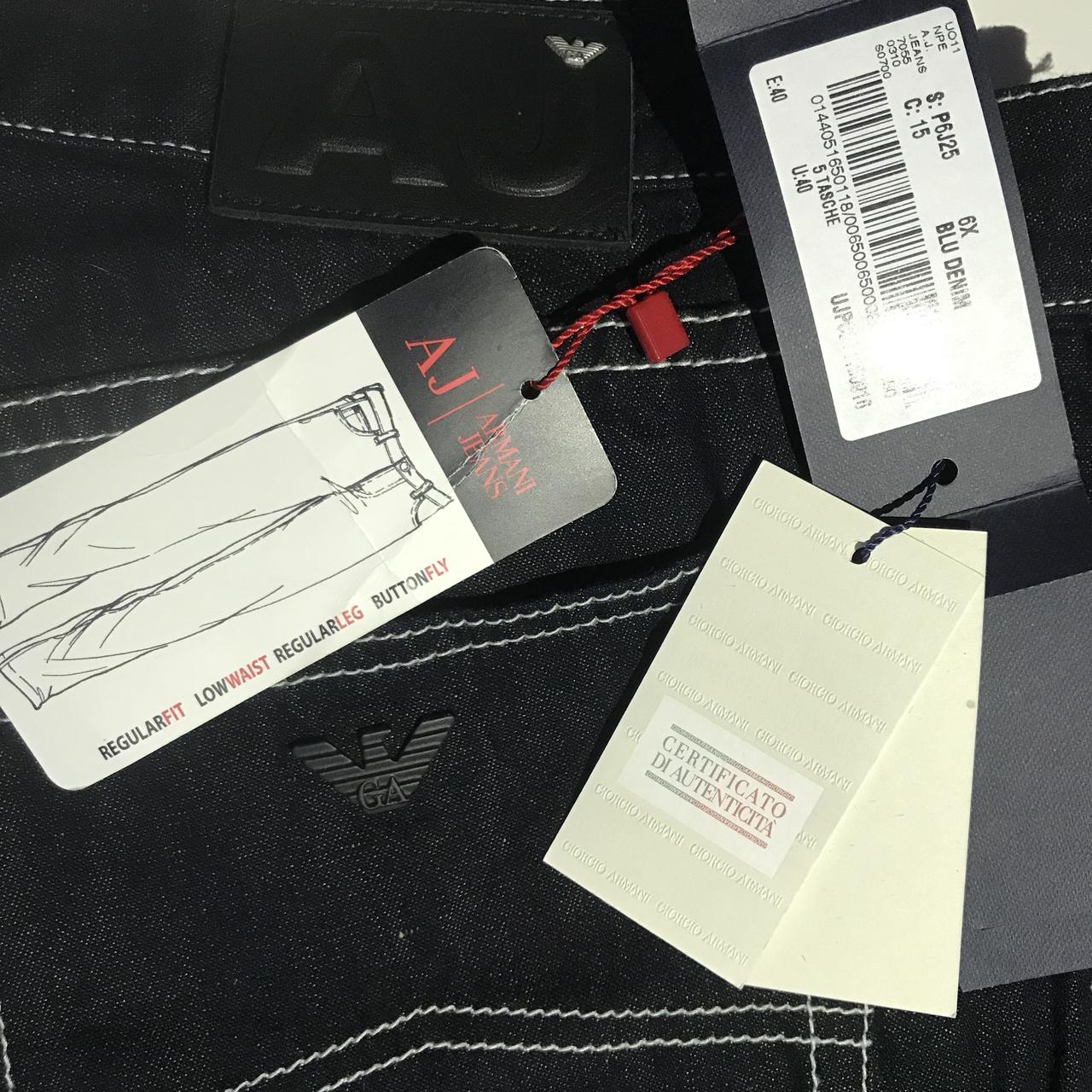 Armani jeans deals 40 waist