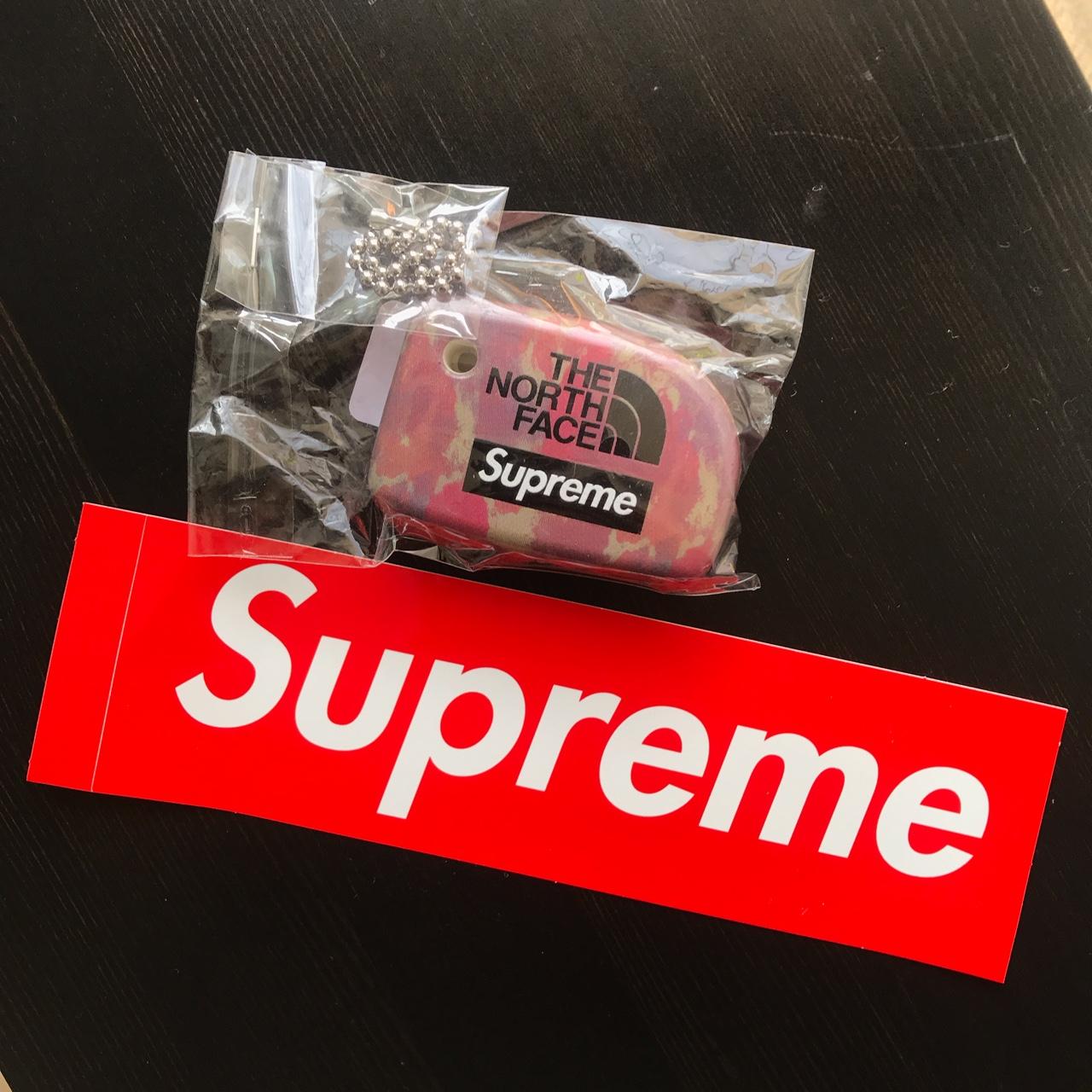 Supreme The North Face floating keychain...