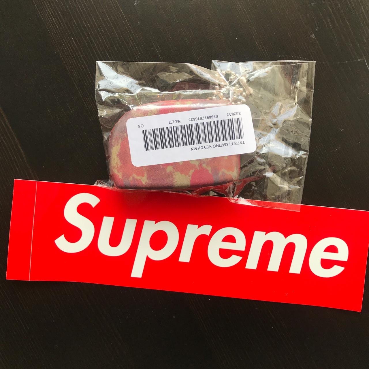 Supreme The North Face floating keychain...