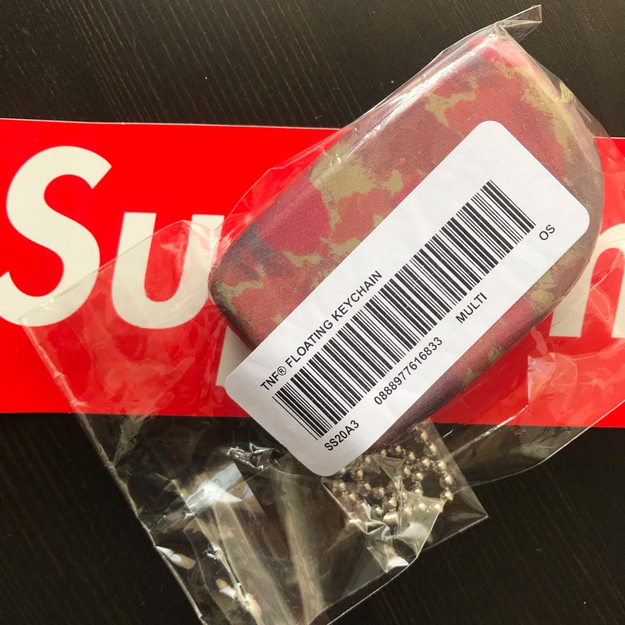 Supreme The North Face floating keychain...