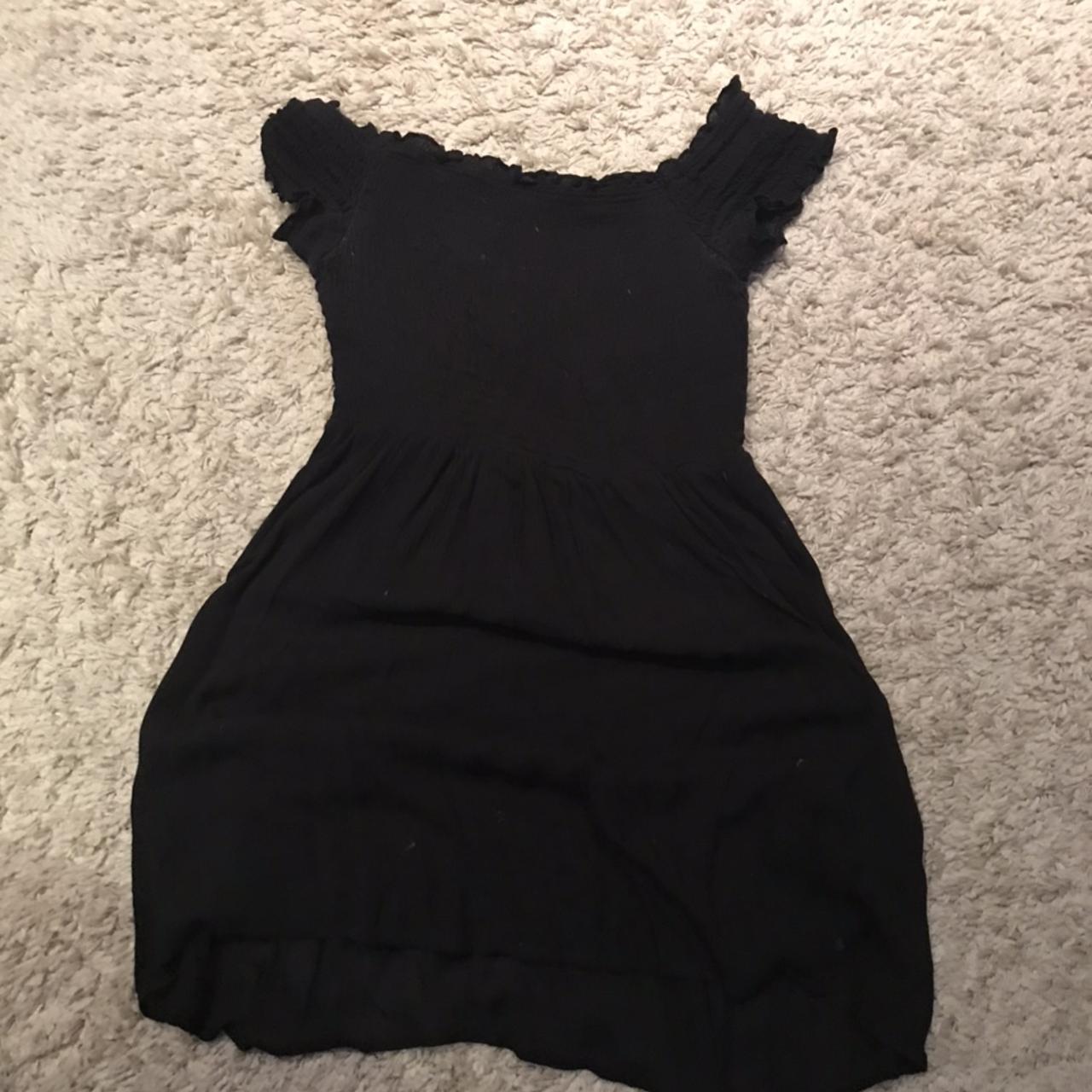 PLT Black Shapewear Solution Open Bust Dress, size - Depop