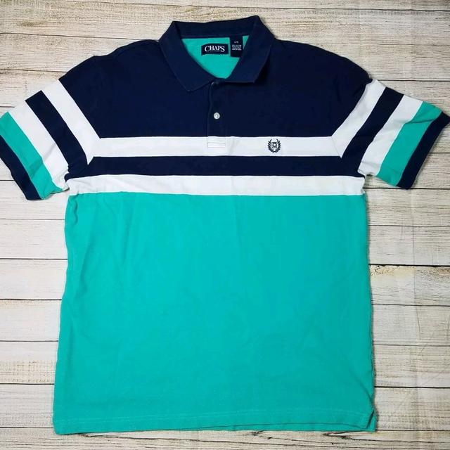 Chaps striped 2025 polo shirts