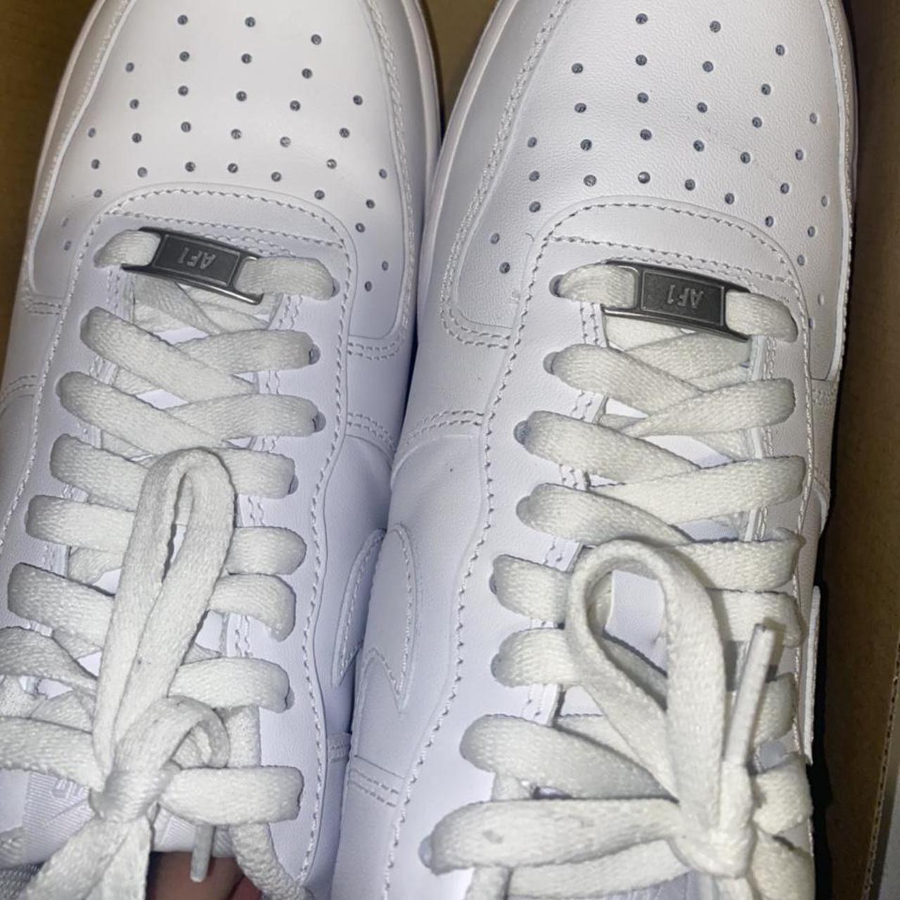 Brand new Air Force 1 white size 7.5 Literally wore... - Depop