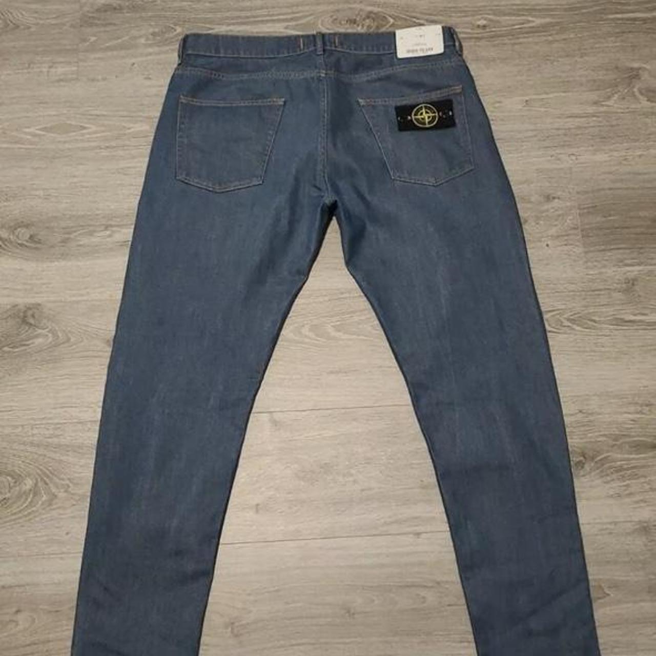 Authentic Stone Island RE T mid blue denim Jeans W34