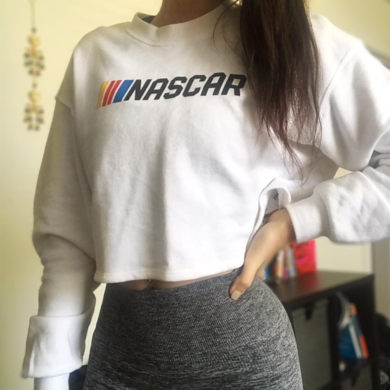 Nascar crop cheap top forever 21