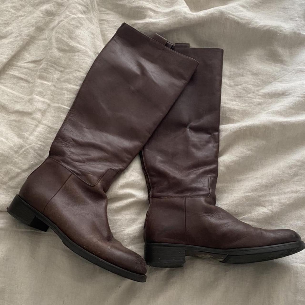 Alberto Fermani genuine leather boots. Size... - Depop