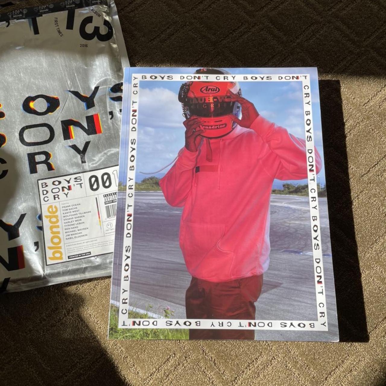 Frank Ocean Boys Don’t Cry Magazine, Opened...