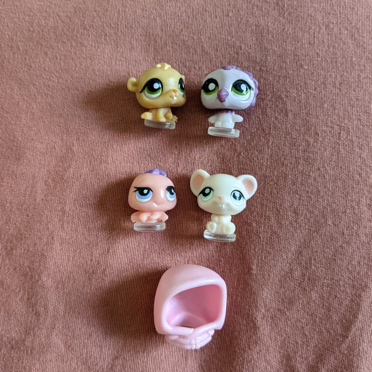 Littlest pet shop (LPS) lot of 4 teensies and an... Depop
