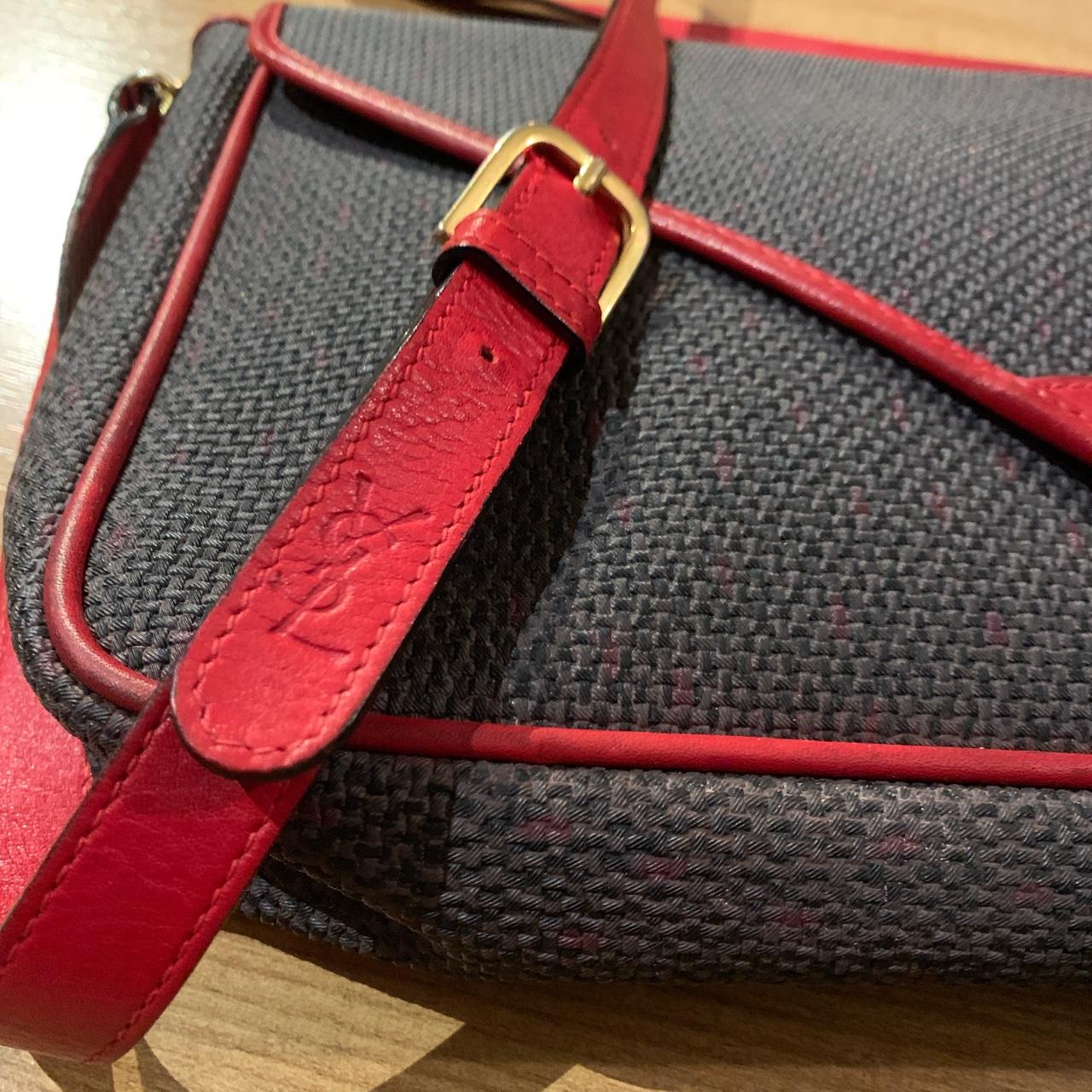 Splendida tracolla YVES SAIT LAURENT anni ‘80 in... - Depop