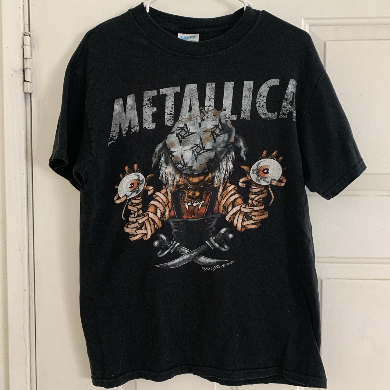 vintage metallica pushead shirt size medium mens - Depop