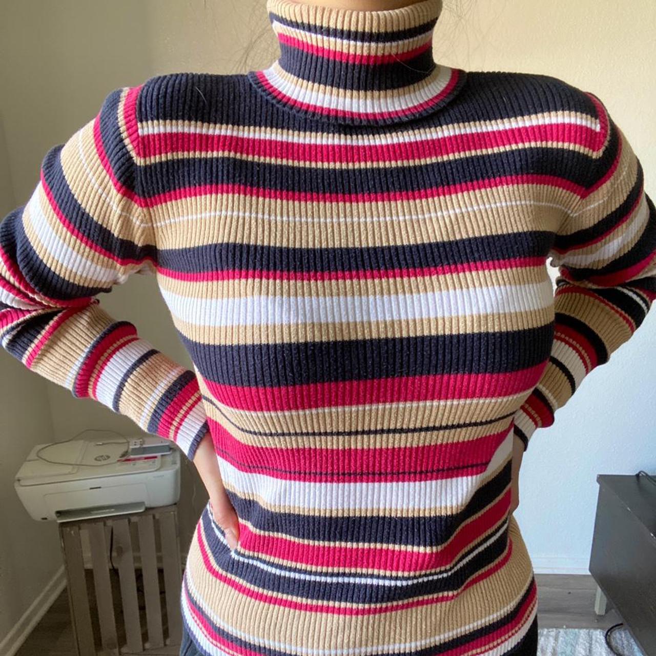 90s turtle neck that is perfect for y2k... - Depop