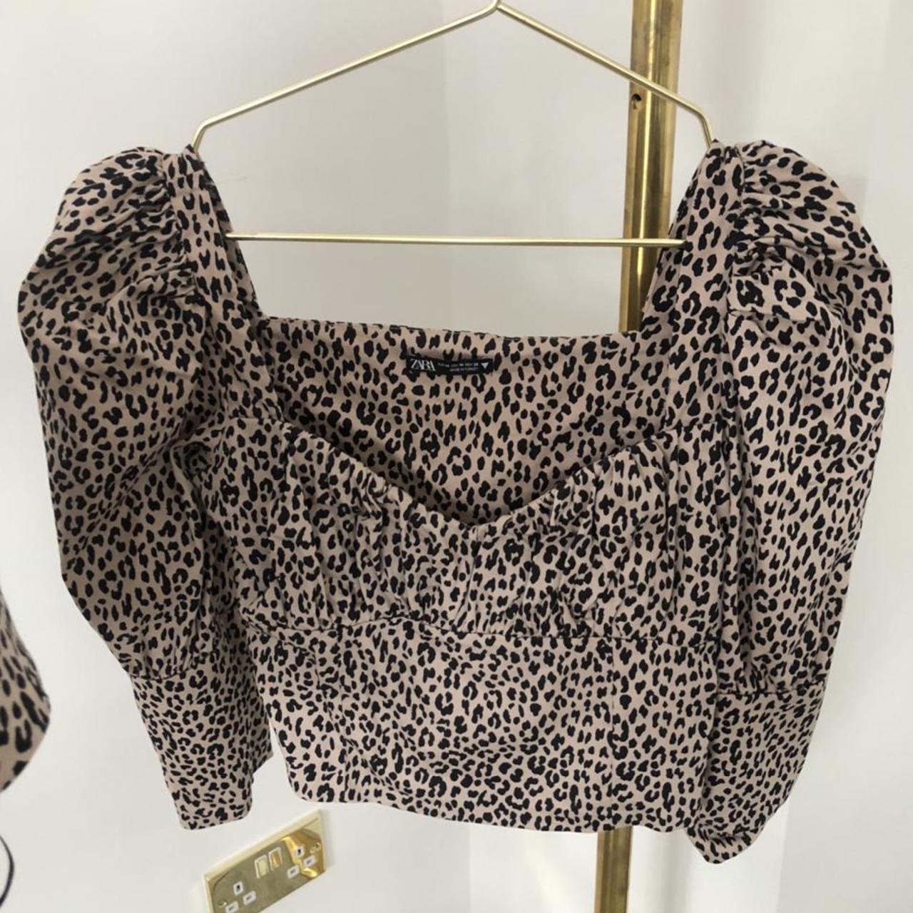 zara leopard print co ord